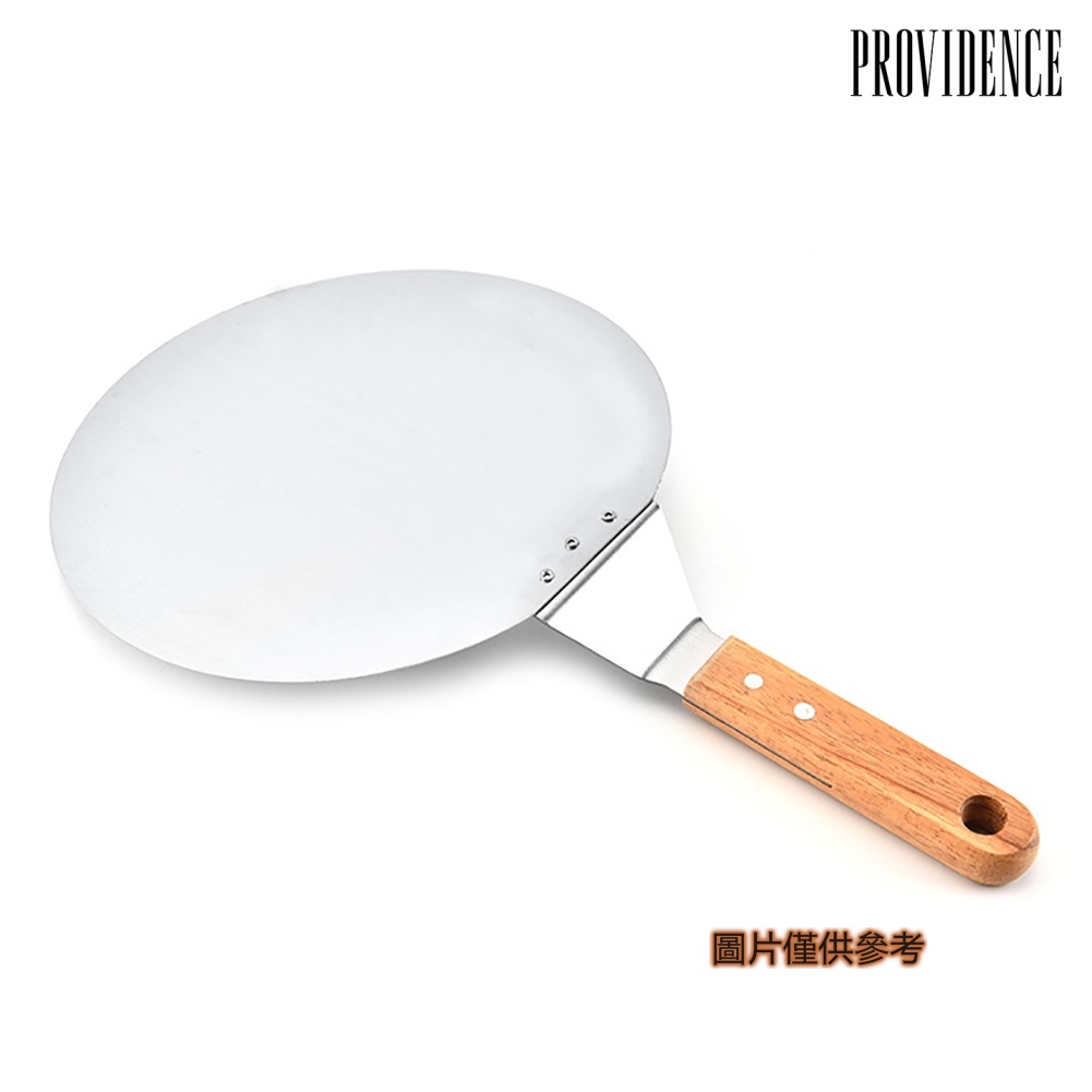陽光家居10寸不鏽鋼木柄披薩鏟子大号厚木柄披薩刀圓形蛋糕鏟烘焙工具 蝦皮購物