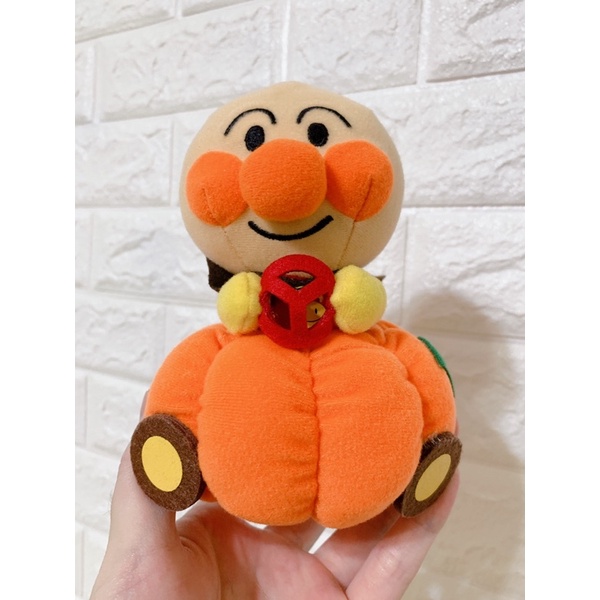「胖man藏屋」麵包超人 萬聖節 南瓜🎃 南瓜車 娃娃 玩偶 景品 麵包超人館 絕版