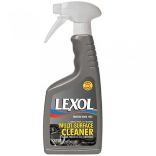 美國Lexol保養系列 Lexol 多表面清潔劑 儀表板、裝飾架、方向盤、車門飾板、里程表、皮革和乙烯樹脂的座椅、杯架