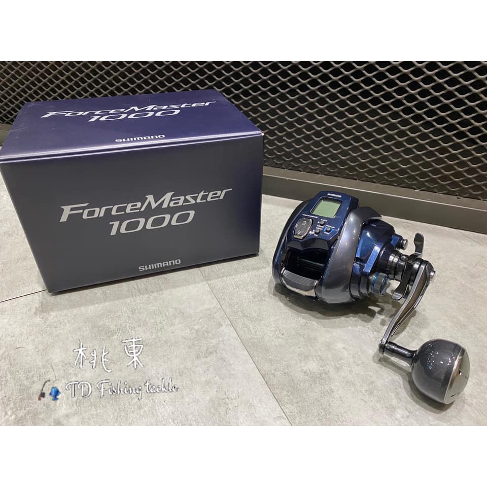 💢 桃園東區釣具 #私訊優惠#免運【SHIMANO 21 Force Master 1000 FM1000 電動捲線器】