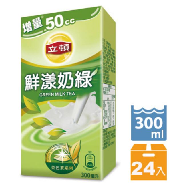 立頓鮮漾奶綠300ml24入（只限桃園新竹購買/新北限地區購買請詳閱商品內文）