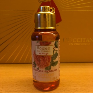 現貨 全新 歐舒丹誌愛玫瑰沐浴膠75ml