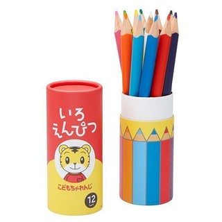 日本 benesse 巧虎 色鉛筆 (12色)