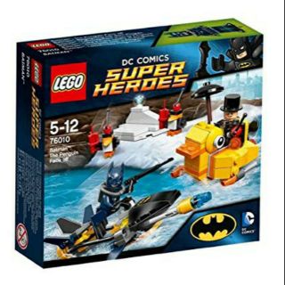 【台中翔智積木】LEGO 樂高 超級英雄 76010 蝙蝠俠對決企鵝人