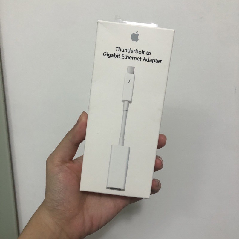 Thunderbolt to gigabit ethernet adapter 乙太網路轉換器 apple蘋果原廠