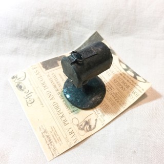 愛森林 日本進口擺飾品/森林家族/娃娃屋 配件-鐵製-迷你郵筒
