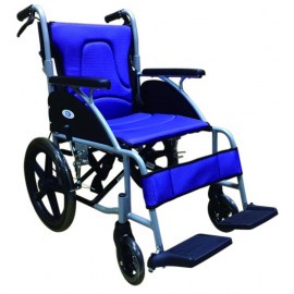 富士康 鋁合金雙煞折背輪椅16吋 小輪 型號:FZK-3500