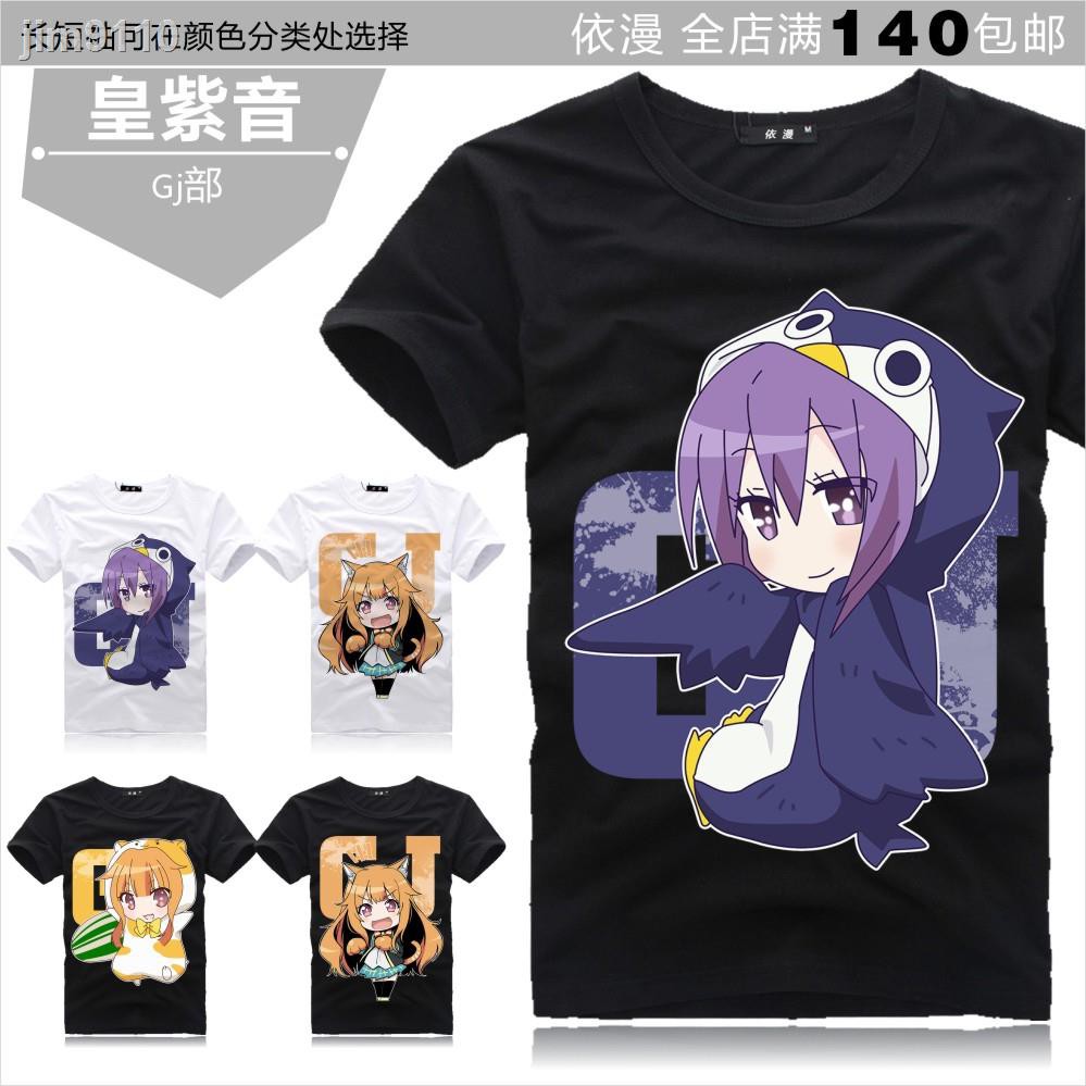 ๑gj部動漫周邊短袖t恤天使真央2wt二次元夏裝衣服裝 蝦皮購物