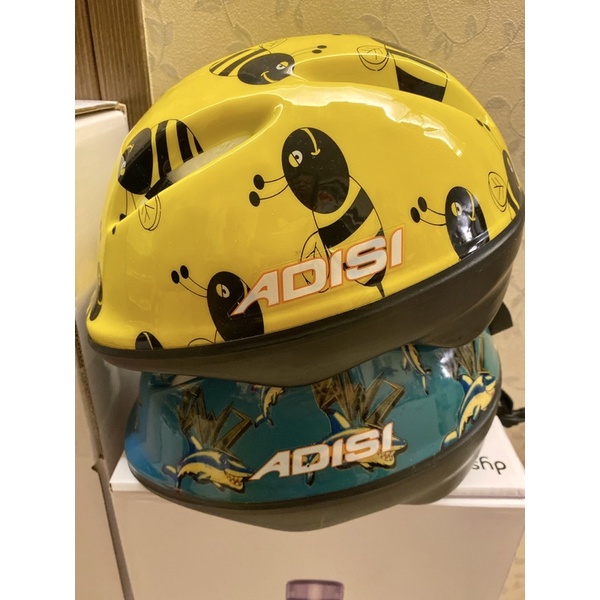 二手 ADISI兒童自行車/腳踏車專用安全帽（二個合售$300）