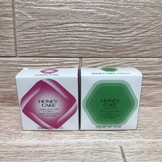 資生堂SHISEIDO 潤紅蜂蜜香皂/翠綠蜂蜜香皂 100g 日本輸入版 單個賣場-另有禮盒賣場 經典肥皂