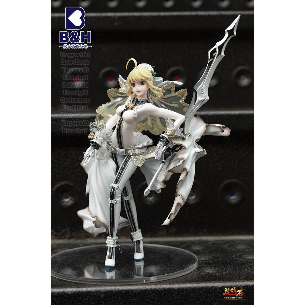大陸現貨龍精石gk手辦extra Ccc 尼祿saber 婚紗拘束衣版完成品予の約 蝦皮購物