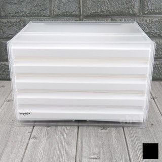 樹德A4橫式資料櫃5格抽屜檔案櫃桌上櫃辦公櫃DDH-105-大廚師百貨
