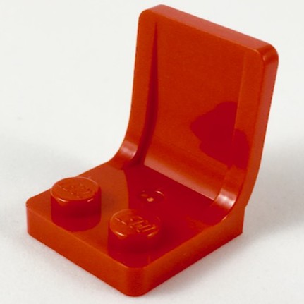 樂高lego 紅色椅子汽車座椅red Seat Chair 2x2 4079b 積木城市4079 人偶 蝦皮購物