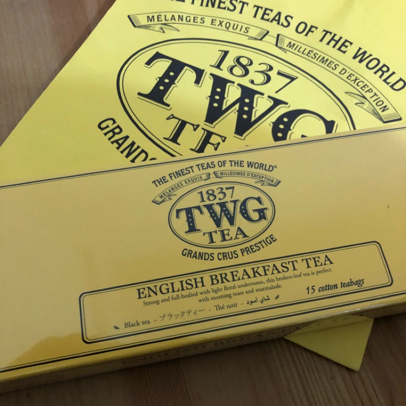 新加坡TWG English Breakfast 英國早餐茶包