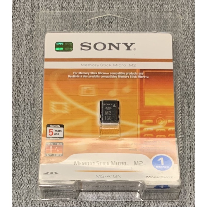 丞丞小舖💪原廠盒裝 Micro SD  1G 記憶卡 Sony M2記憶卡 行車紀錄器 手機 喇叭音箱 TF M2