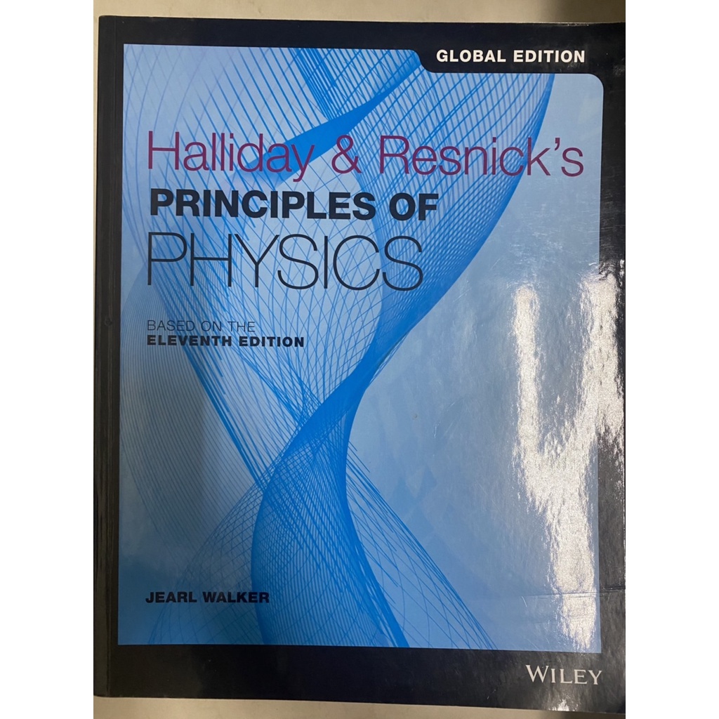 halliday and resnick's principles of physics 11/e