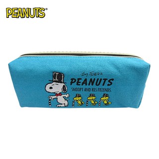 含稅 史努比 帆布 雙層筆袋 鉛筆盒 筆袋 Snoopy PEANUTS 日本正版 生日禮物 禮物 開學季 開學