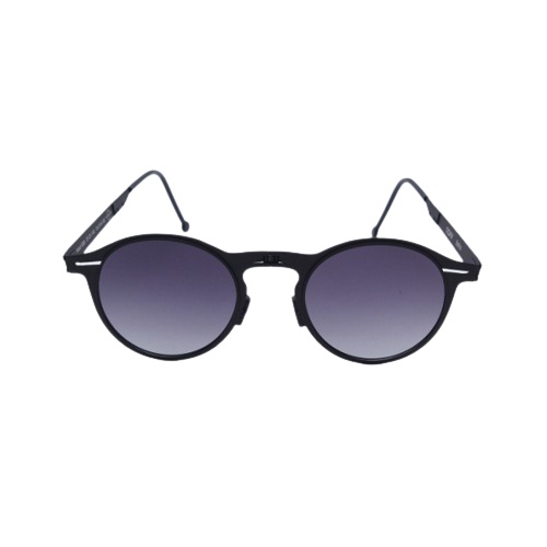 ROAV 偏光太陽眼鏡 Balto - Mod.1003 ( 霧黑框/漸層灰) 薄鋼折疊墨鏡