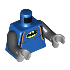 LEGO 樂高 人偶配件 6176774 藍色 76382 潛水蝙蝠俠衣服 70909 潛水服