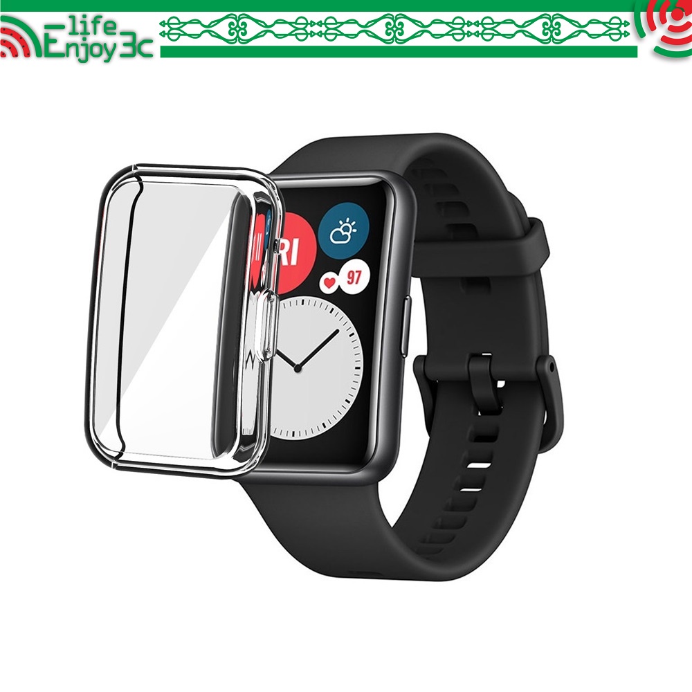 EC【TPU透明殼】華為 Huawei Watch Fit 智慧手錶 全包 軟殼 保護殼 清水套