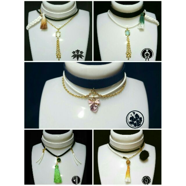 刀劍亂舞 刀男印象頸鍊 石切丸 小狐丸 髭切 膝丸 亂藤四郎 蝦皮購物