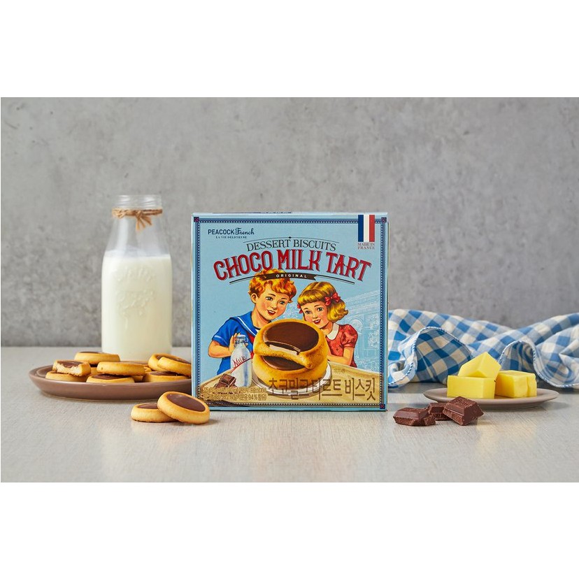 貨在台灣 預購 肥章魚 正韓代購 韓國peacock 巧克力餅乾225g 蝦皮購物