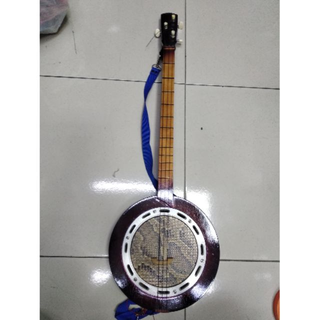 三線琴吉他蛇皮裝飾 蝦皮購物