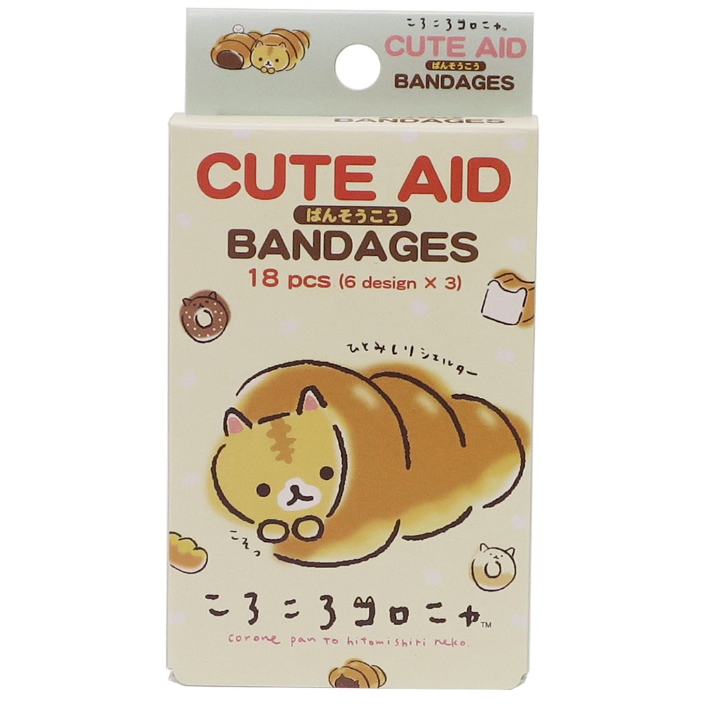 日本 拉拉熊 轱轆 KORONYA 麵包 卡通 造型 貼紙