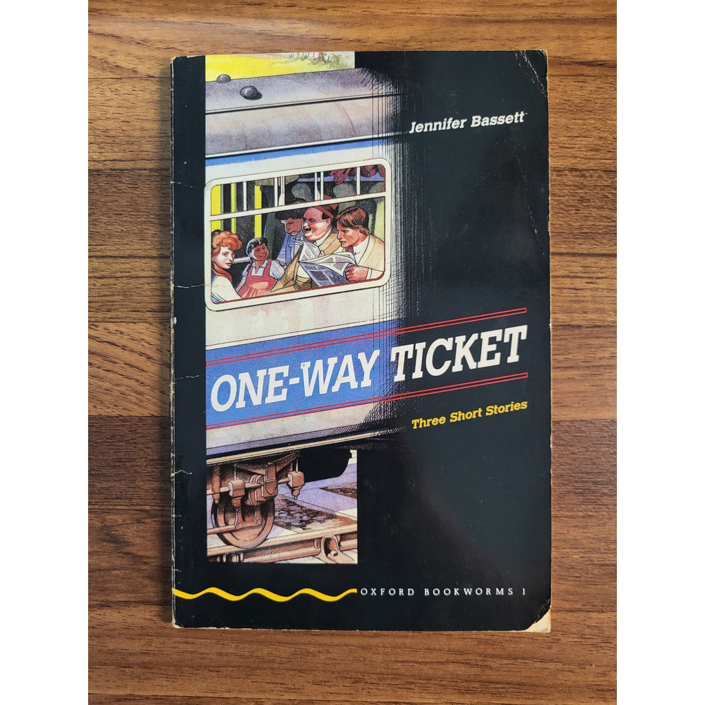 《二手》One-Way Ticket 作者Jennifer Bassett 牛津書蟲系列