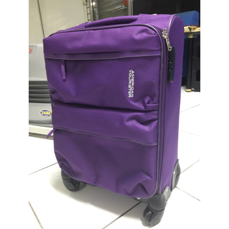 美國旅行者 20吋 紫色 2手 行李箱