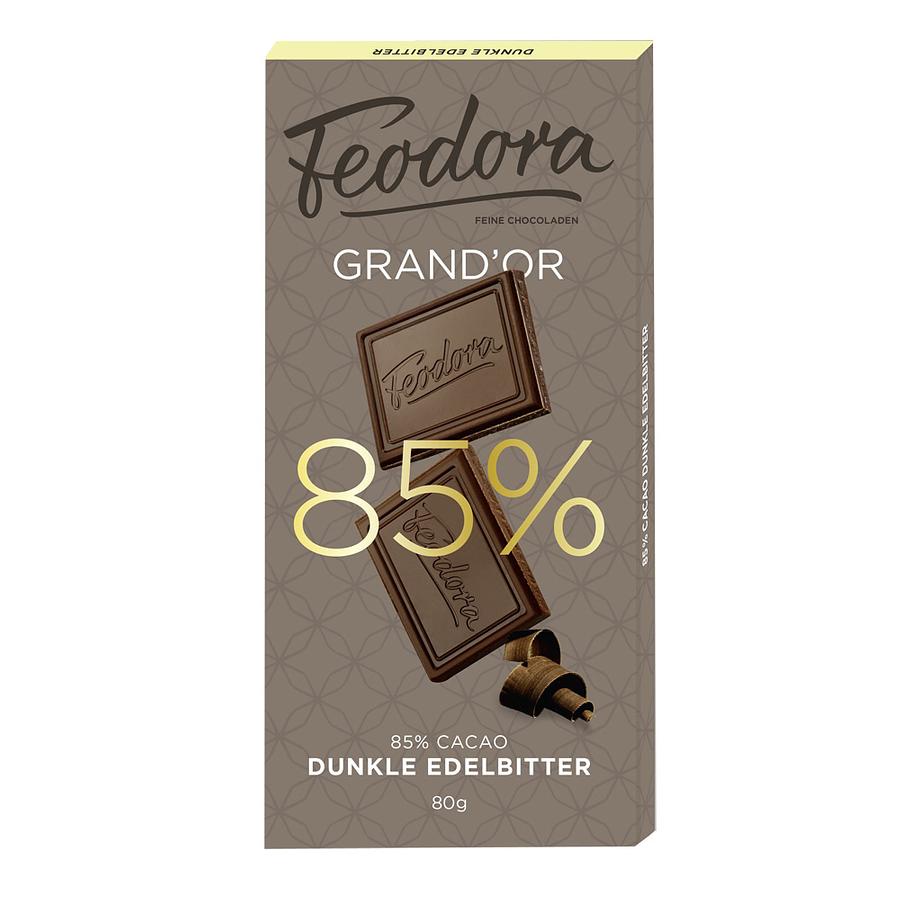 Feodora賭神巧克力85%/ 80g　eslite誠品