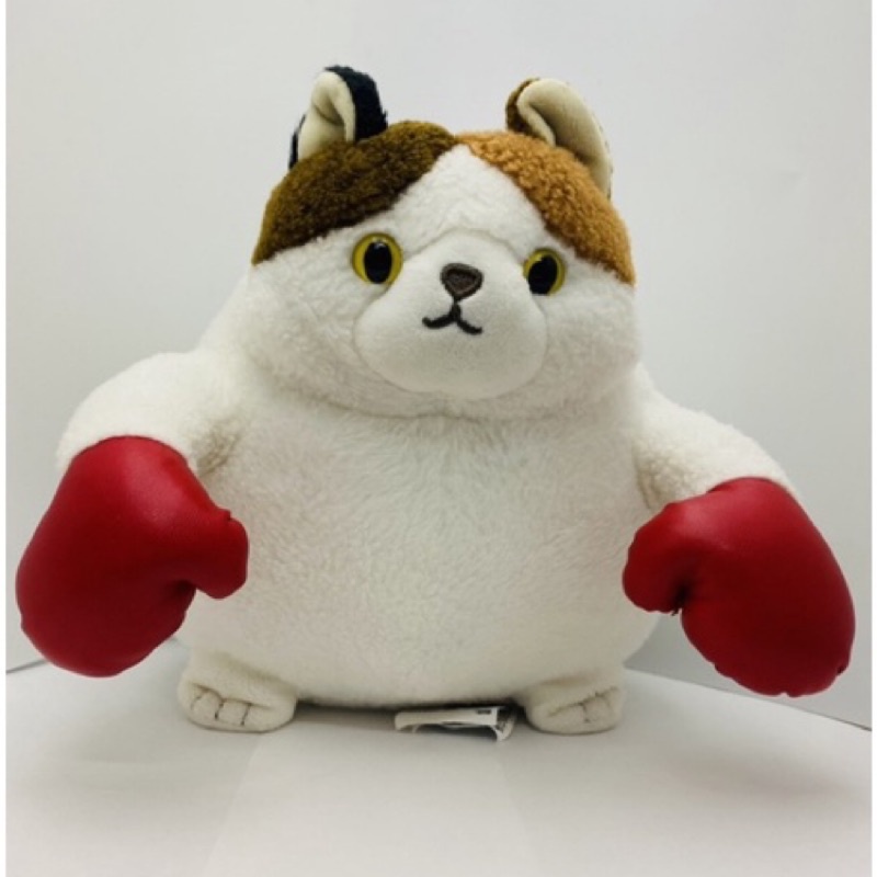 (現貨)澳洲限定 miniso Boxing Kitten Plush Toy 拳擊貓 填充娃娃 玩偶 布偶 高25