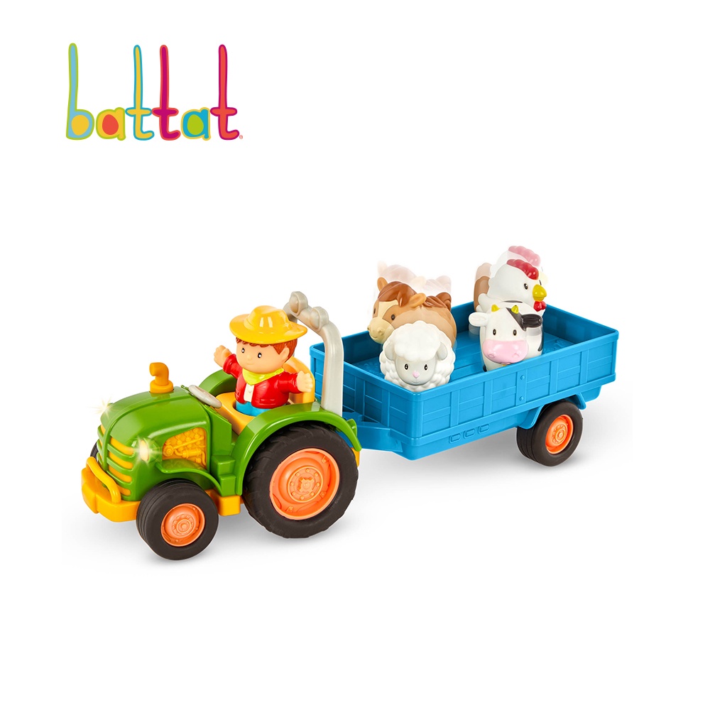 Battat 布萊梅拖拉機 小朋友玩具 兒童玩具 車車玩具