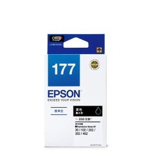 EPSON NO.177 標準型黑色墨水匣(T177150)