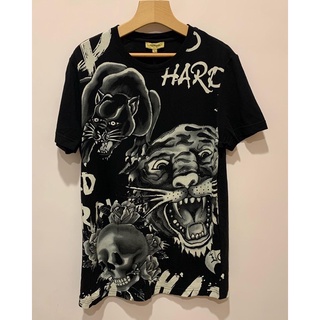 Ed hardy黑色 短Tee 100%全新 有吊牌 Size:L