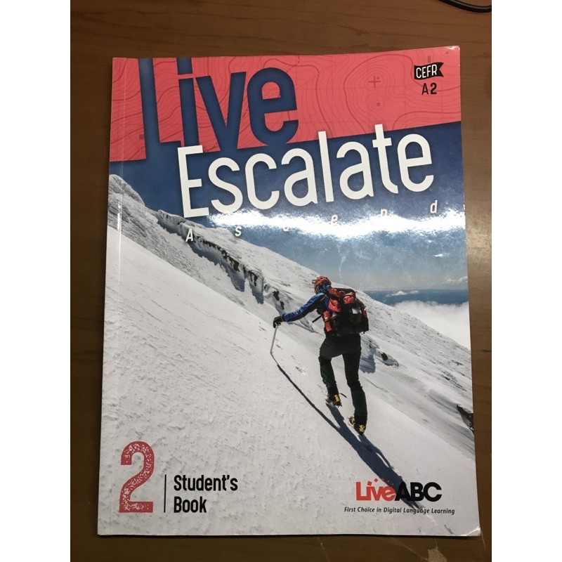 Live Escalate Ascend 2 英文課本 二手