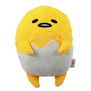 卡漫城 - 蛋黃哥 暖手枕 38cm 半殼 ㊣版 Gudetama 午休枕 午安枕 靠墊 造型 枕頭 抱枕