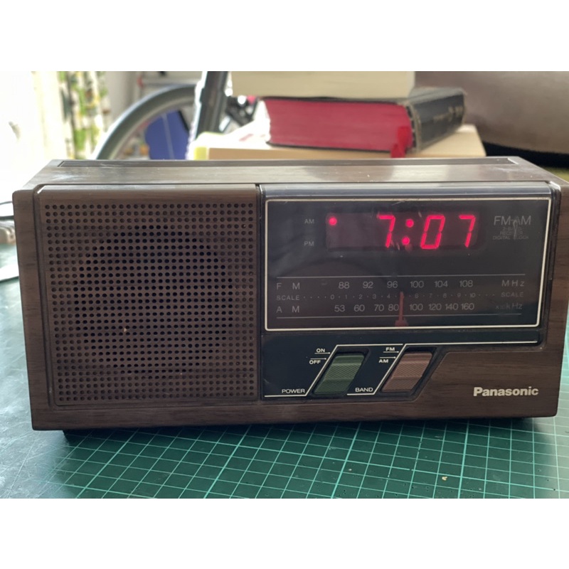 古董收音機/Panasonic/電子時鐘