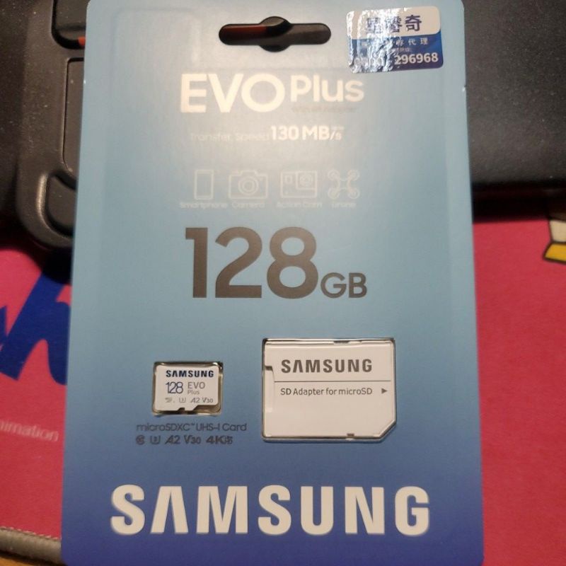 全新三星2021 EVO Plus microSD 記憶卡 (128GB) 三星商城