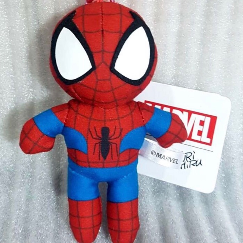 蜘蛛人玩偶 Marvel 漫威 蜘蛛俠包包吊飾娃娃 鑰匙圈掛飾 人偶款 日本進口正版