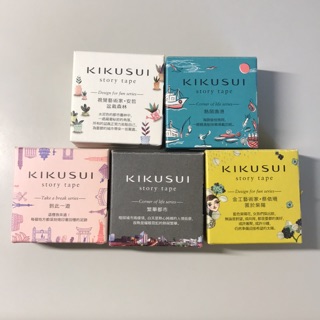 紙膠帶 分裝：菊水 寬版 ＜紙膠帶 分裝 二手卷＞