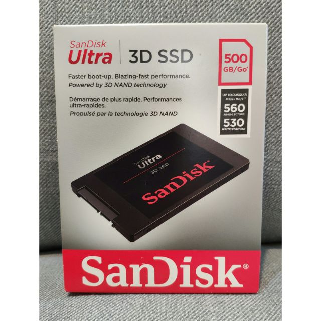 SanDisk Ultra 3D SSD SATA 500GB