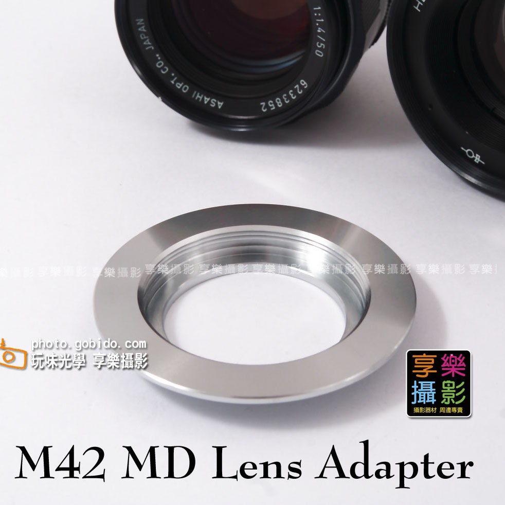 [享樂攝影]M42鏡頭轉接Minolta X-600 MD MC SR Mount轉接環 SRT XD11 無限遠可合焦