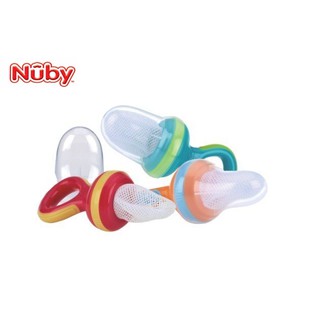 特價出清【Nuby 蔬果棒 -圈圈款 (顏色隨機出貨) 單入】