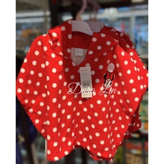 現貨✨英國🇬🇧 F&F x Disney 米妮Minnie 連帽浴巾衣 毛巾衣