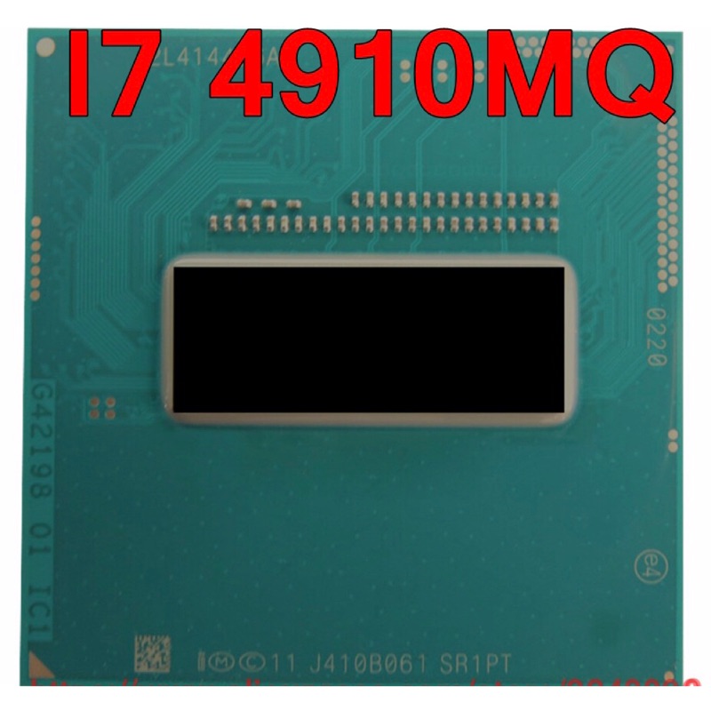 四代intel筆電i7 cpu 4710MQ 4800MQ 4810MQ 4900MQ 4910MQ 4940MX