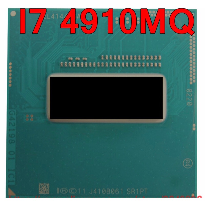 四代intel筆電i7 cpu 4710MQ 4800MQ 4810MQ 4900MQ 4910MQ 4940MX