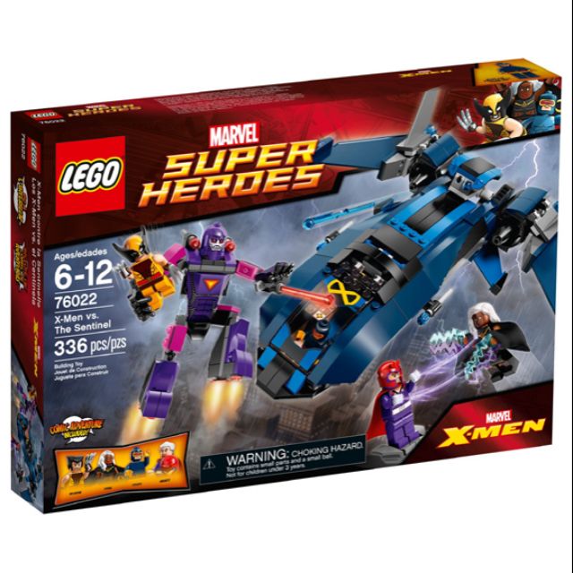 【台中翔智積木】LEGO  樂高 超級英雄 76022 X-Men vs. The Sentinel 金鋼狼