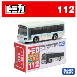 【美國媽咪】TOMICA 合金車 NO.112 Isuzu Eruga 角落巴士 TAKARA TOMY 多美小汽車