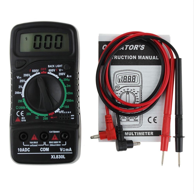 Pcf* 電流表電壓表電池電壓電流電壓表數顯萬用表